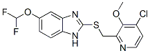 368890-20-4,5-(Difluoromethoxy)-2[[(4-chloro-3-methoxy-2-pyridinyl)methyl]-thio]-1H-benzimidazole