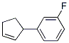 369650-08-8,Benzene, 1-(2-cyclopenten-1-yl)-3-fluoro- (9CI)