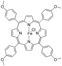 36995-20-7,5,10,15,20-TETRAKIS(4-METHOXYPHENYL)-21H,23H-PORPHINE IRON(III) CHLORIDE