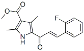 370072-43-8,1H-Pyrrole-3-carboxylicacid,5-[3-(2-fluorophenyl)-1-oxo-2-propenyl]-2,4-dimethyl-,methylester(9CI)
