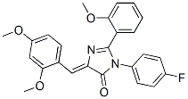370090-90-7,4H-Imidazol-4-one,  5-[(2,4-dimethoxyphenyl)methylene]-3-(4-fluorophenyl)-3,5-dihydro-2-(2-methoxyphenyl)-