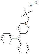 37015-90-0,4-benzhydryl-1-(2,2-dimethylpropyl)piperidine hydrochloride