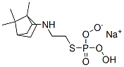 37031-23-5,sodium N-[2-(hydroxy-oxido-phosphoryl)sulfanylethyl]-1,7,7-trimethyl-n orbornan-2-amine