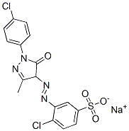 37078-96-9,sodium 4-chloro-3-[[1-(4-chlorophenyl)-4,5-dihydro-3-methyl-5-oxo-1H-pyrazol-4-yl]azo]benzenesulphonate