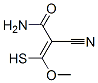 37086-72-9,2-Propenamide,  2-cyano-3-mercapto-3-methoxy-