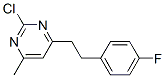 372183-70-5,2-CHLORO-4-[2-(4-FLUOROPHENYL)ETHYL]-6-METHYLPYRIMIDINE