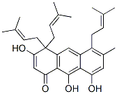 3736-60-5,3,8,9-trihydroxy-6-methyl-4,4,5-tris(3-methylbut-2-enyl)anthracen-1(4H)-one