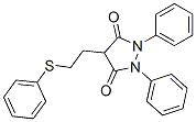 3736-92-3,1,2-diphenyl-4-(2-phenylthioethyl)pyrazolidine-3,5-dione