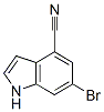 374633-26-8,6-BROMO-4-CYANOINDOLE
