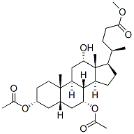 3749-87-9,methyl 3-alpha,7-alpha-diacetoxy-12-alpha-hydroxy-5-beta-cholan-24-oate