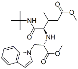 374936-66-0,1H-Indole-1-propanoicacid,alpha-[[(1R)-1-[[(1,1-dimethylethyl)amino]carbonyl]-4-methoxy-2-methyl-4-oxobutyl]amino]-,methylester,(alphaS)-(9CI)