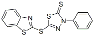 37525-44-3,5-(benzothiazol-2-ylthio)-3-phenyl-1,3,4-thiadiazole-2(3H)-thione