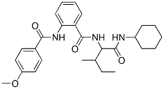 375388-03-7,Benzamide, N-[1-[(cyclohexylamino)carbonyl]-2-methylbutyl]-2-[(4-methoxybenzoyl)amino]- (9CI)