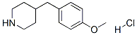 37581-27-4,4-(4-METHOXYBENZYL)PIPERIDINE HYDROCHLORIDE