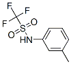 37595-72-5,Methanesulfonamide,  1,1,1-trifluoro-N-(3-methylphenyl)-