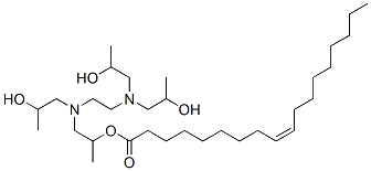 37599-16-9,2-[[2-[bis(2-hydroxypropyl)amino]ethyl](2-hydroxypropyl)amino]-1-methylethyl oleate