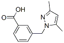 376359-05-6,3-(3,5-DIMETHYL-PYRAZOL-1-YLMETHYL)-BENZOIC ACID