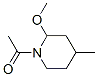 376653-23-5,Piperidine, 1-acetyl-2-methoxy-4-methyl- (9CI)