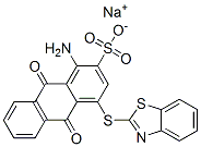 3767-77-9,sodium 1-amino-4-(2-benzothiazol-ylthio)-9,10-dihydro-9,10-dioxoanthracene-2-sulphonate