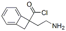 37671-02-6,Bicyclo[4.2.0]octa-1,3,5-triene-7-carbonyl chloride, 7-(2-aminoethyl)- (9CI)