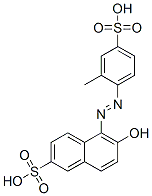 37672-58-5,6-hydroxy-5-[(2-methyl-4-sulphophenyl)azo]naphthalene-2-sulphonic acid