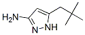 377079-77-1,1H-Pyrazol-3-amine,  5-(2,2-dimethylpropyl)-