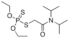 37744-83-5,2-diethoxyphosphinothioylsulfanyl-N,N-dipropan-2-yl-acetamide