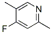 37778-14-6,Pyridine, 4-fluoro-2,5-dimethyl- (9CI)