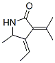 37817-28-0,2-Pyrrolidinone,4-ethylidene-5-methyl-3-(1-methylethylidene)-,(Z)-(9CI)