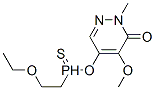 37840-66-7,5-(ethoxy-ethyl-phosphinothioyl)oxy-4-methoxy-2-methyl-pyridazin-3-one