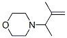 37857-38-8,Morpholine,  4-(1,2-dimethyl-2-propenyl)-  (9CI)