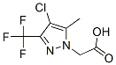 378758-70-4,(4-CHLORO-5-METHYL-3-TRIFLUOROMETHYL-PYRAZOL-1-YL)-ACETIC ACID