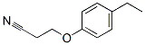 379730-09-3,Propanenitrile, 3-(4-ethylphenoxy)- (9CI)