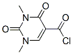 38009-10-8,5-Pyrimidinecarbonyl chloride, 1,2,3,4-tetrahydro-1,3-dimethyl-2,4-dioxo- (9CI)