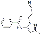 380392-15-4,Benzamide, N-[1-(2-cyanoethyl)-3-methyl-1H-pyrazol-5-yl]- (9CI)