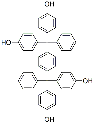 38050-97-4,p,p',p'',p'''-[1,4-phenylenebisbenzylidyne]tetrakisphenol