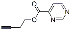 380626-82-4,4-Pyrimidinecarboxylicacid,3-butynylester(9CI)
