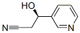 380913-76-8,3-Pyridinepropanenitrile,beta-hydroxy-,(betaR)-(9CI)