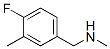381236-52-8,Benzenemethanamine, 4-fluoro-N,3-dimethyl- (9CI)