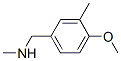 381236-64-2,Benzenemethanamine, 4-methoxy-N,3-dimethyl- (9CI)