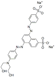 38124-99-1,disodium 5-[[4-[bis(2-hydroxyethyl)amino]phenyl]azo]-8-[(4-sulphonatophenyl)azo]naphthalene-2-sulphonate