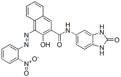 38133-90-3,N-(2,3-dihydro-2-oxo-1H-benzimidazol-5-yl)-3-hydroxy-4-[(2-nitrophenyl)azo]naphthalene-2-carboxamide
