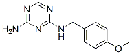 38164-19-1,N2-(4-METHOXYBENZYL)-1,3,5-TRIAZINE-2,4-DIAMINE