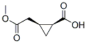 381678-75-7,Cyclopropaneacetic acid, 2-carboxy-, alpha-methyl ester, (1S,2S)- (9CI)