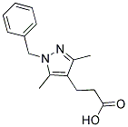 381679-93-2,3-(1-BENZYL-3,5-DIMETHYL-1 H-PYRAZOL-4-YL)-PROPIONIC ACID