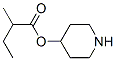 381725-65-1,Butanoic acid, 2-methyl-, 4-piperidinyl ester (9CI)