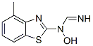 382136-38-1,Methanimidamide, N-hydroxy-N-(4-methyl-2-benzothiazolyl)- (9CI)