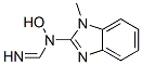 382136-62-1,Methanimidamide, N-hydroxy-N-(1-methyl-1H-benzimidazol-2-yl)- (9CI)
