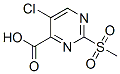 38275-34-2,5-CHLORO-2-(METHYLSULFONYL)PYRIMIDINE-4-CARBOXYLIC ACID