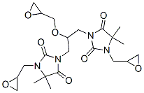 38304-52-8,3,3'-[2-(oxiranylmethoxy)propane-1,3-diyl]bis[5,5-dimethyl-1-(oxiranylmethyl)imidazolidine-2,4-dione]